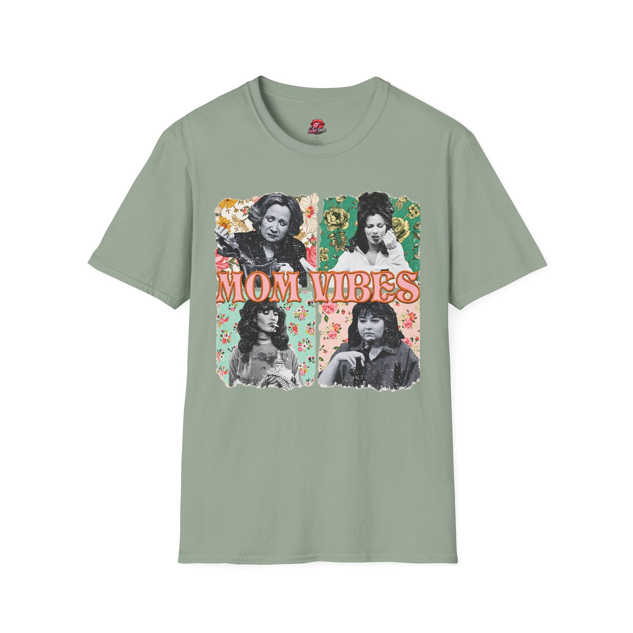 Mom Vibes Graphic T‑Shirt