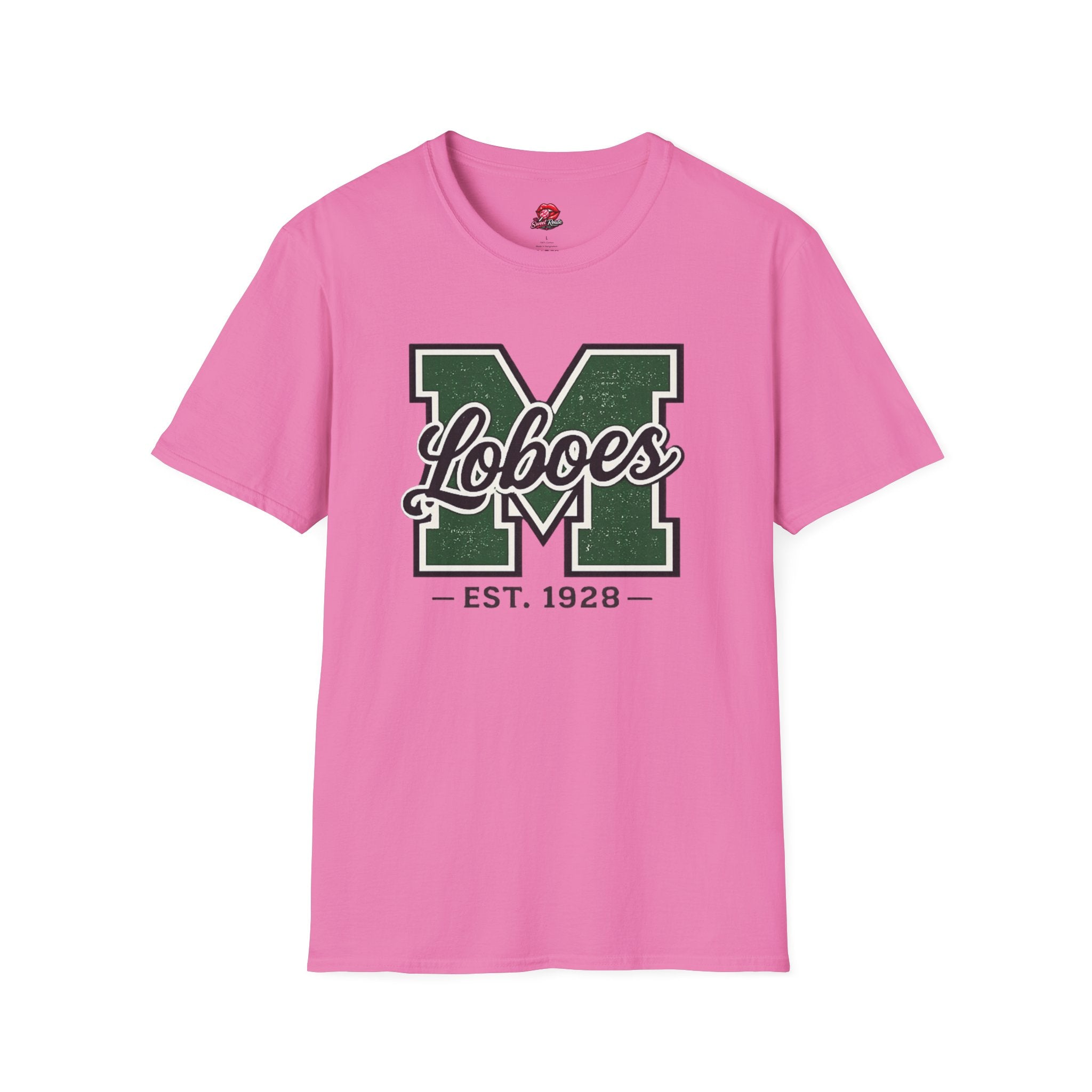 Loboes M Vintage Letterman T‑Shirt