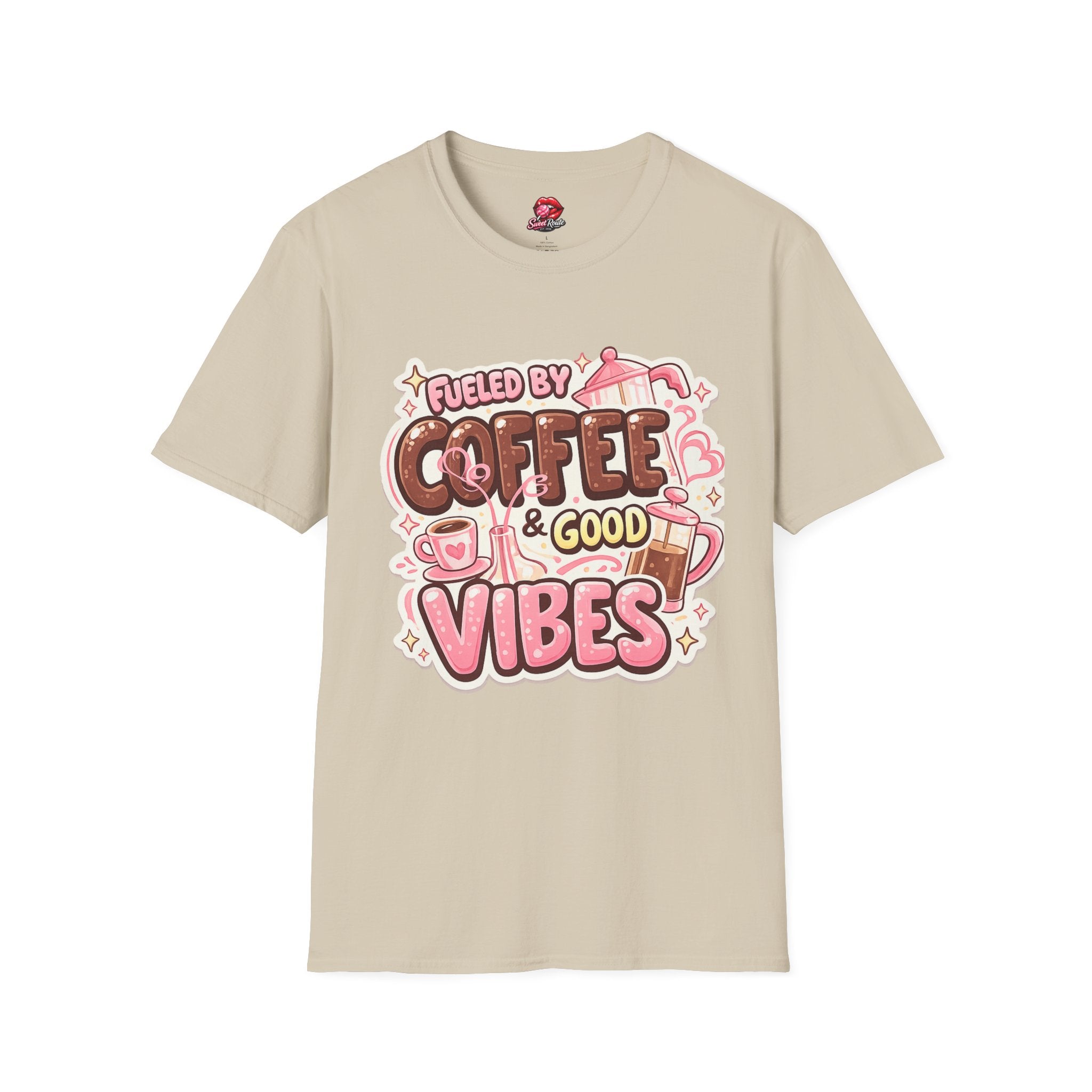 Fueled by Coffee & Good Vibes T-Shirt