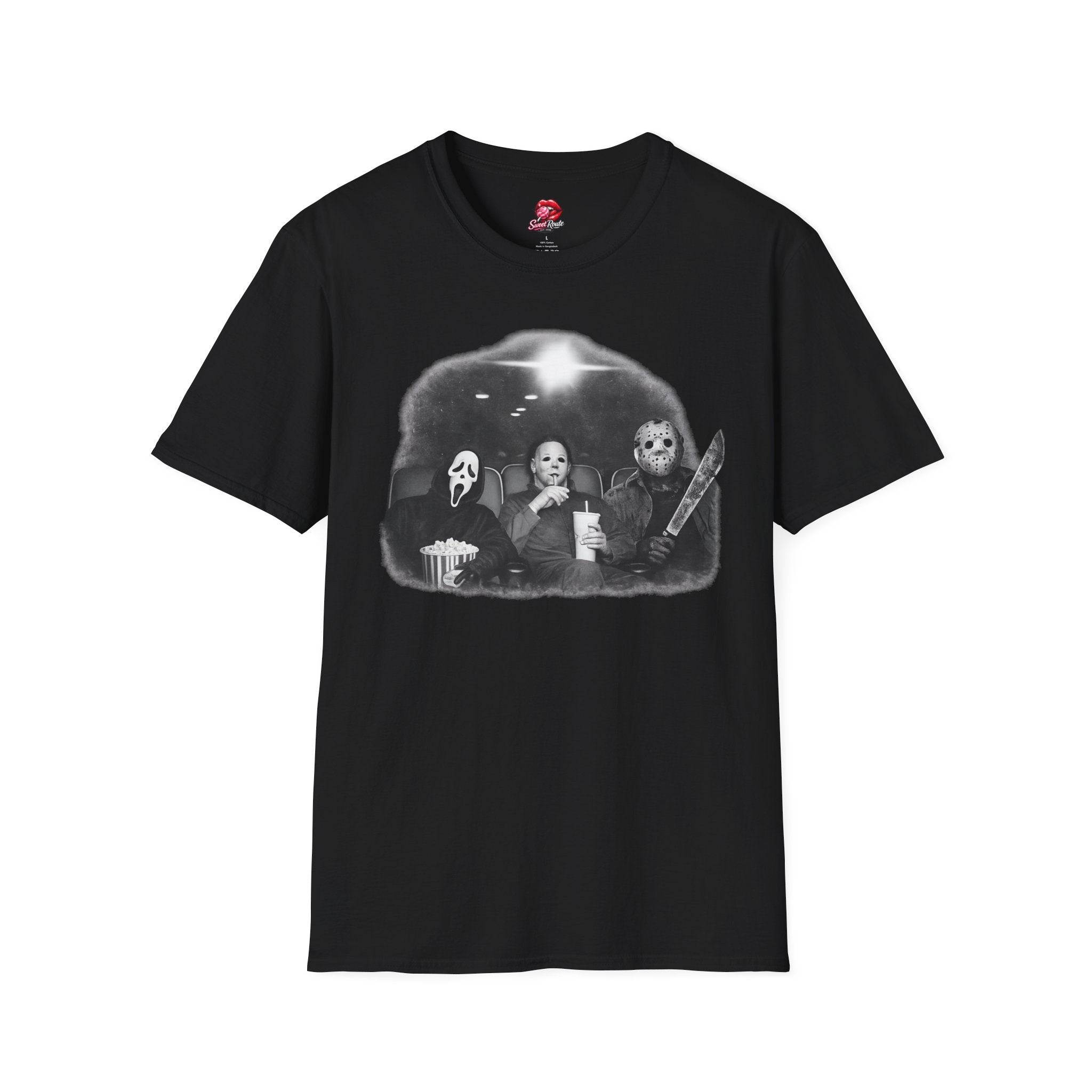 Horror Icons Movie Night T-Shirt