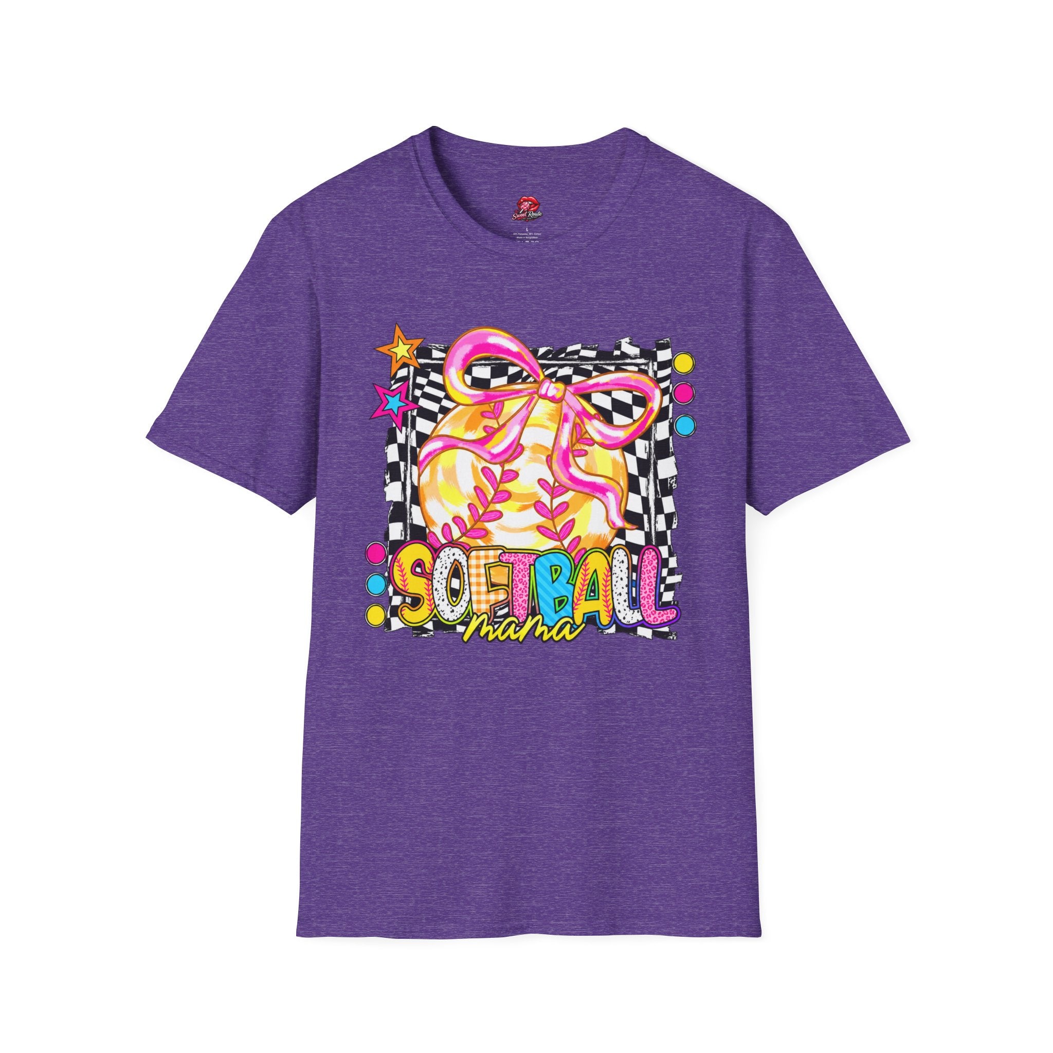 Softball Mama Bow T-Shirt