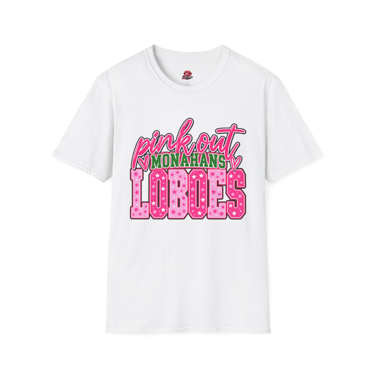 Pink Out Monahans Loboes T-Shirt