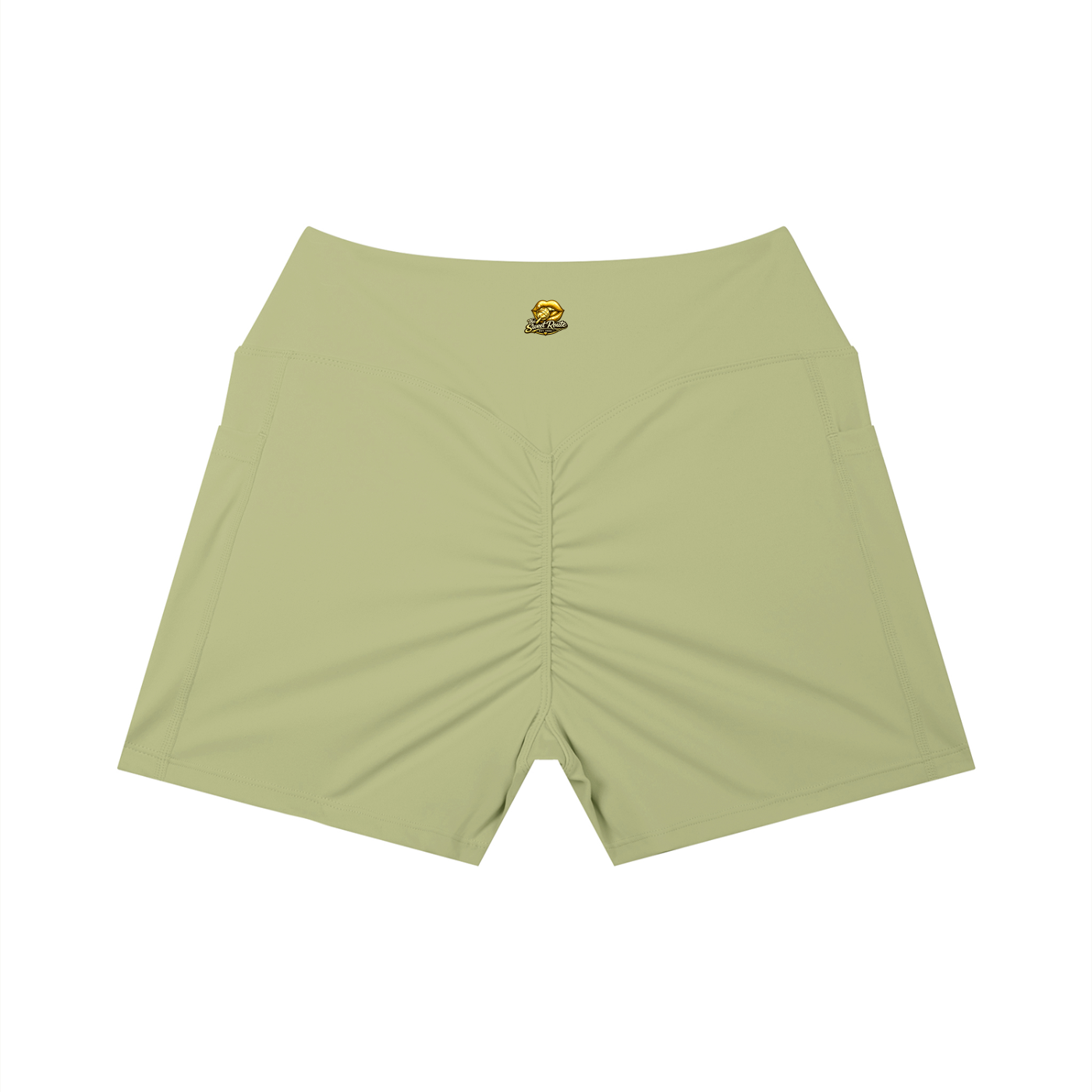 Sweet Route Women’s High Rise Pocket Yoga Shorts