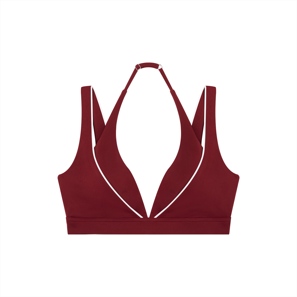 Sweet Route Women’s Halter Neck Yoga Sports Bra