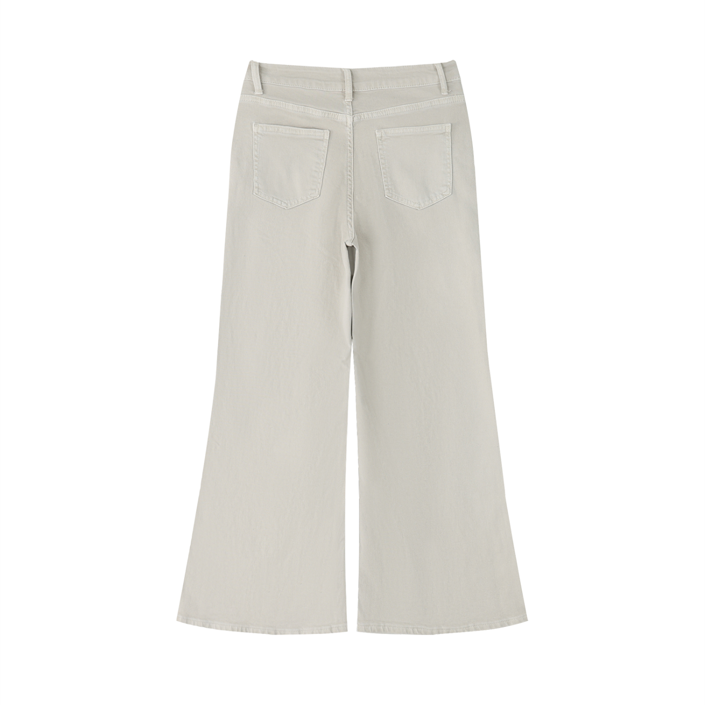Sweet Route Women's Vintage Wash Flared Leg Jeans