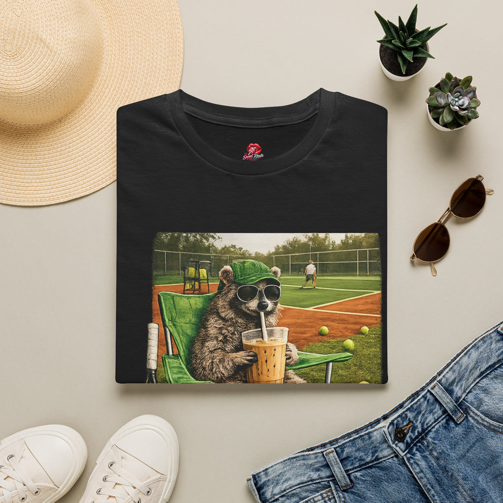 I Live Here Now Tennis Tee