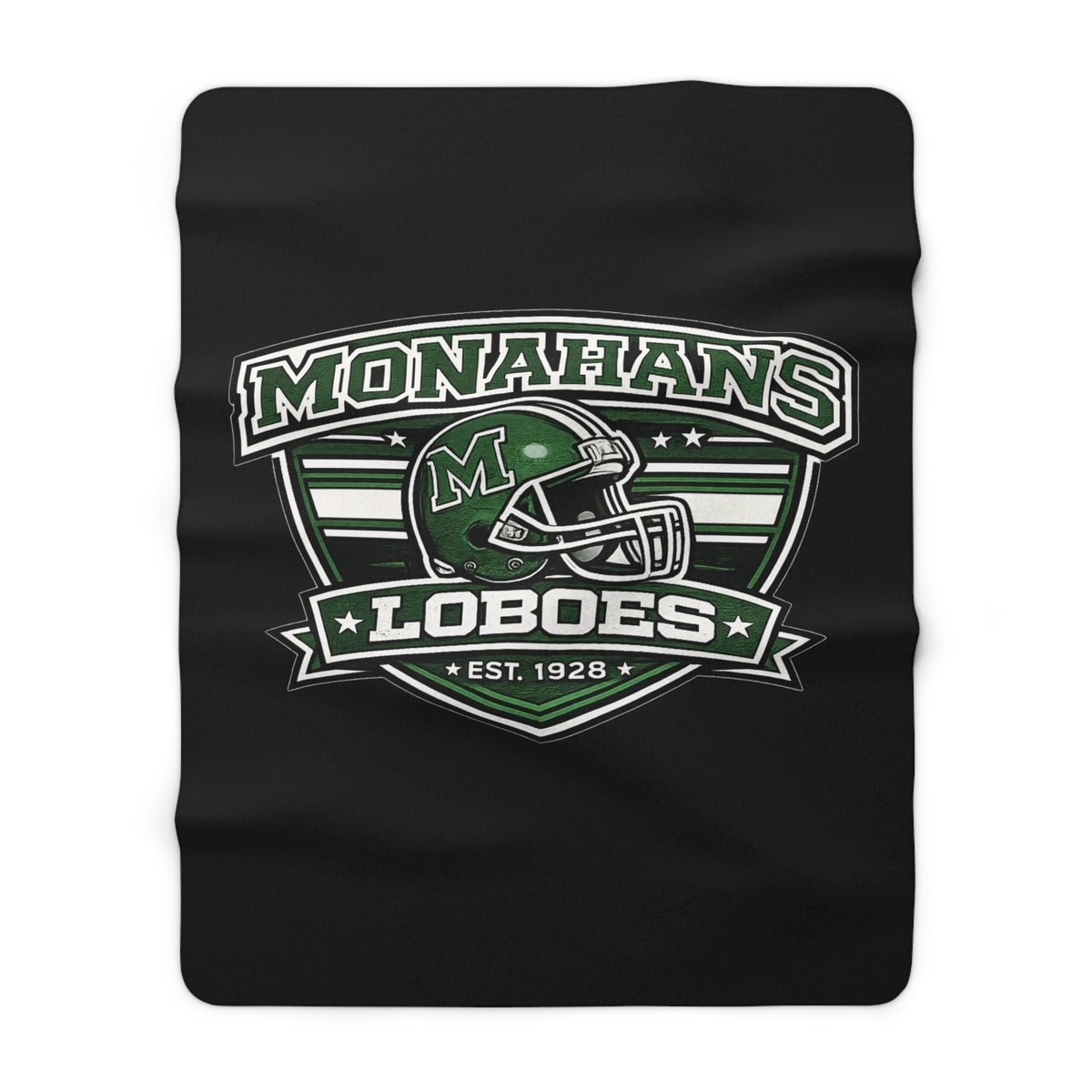 Monahans Loboes Sherpa Blanket