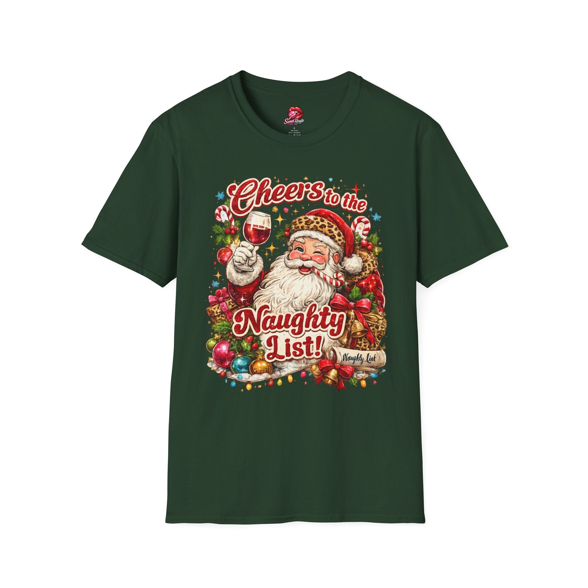 Cheers to the Naughty List T-Shirt
