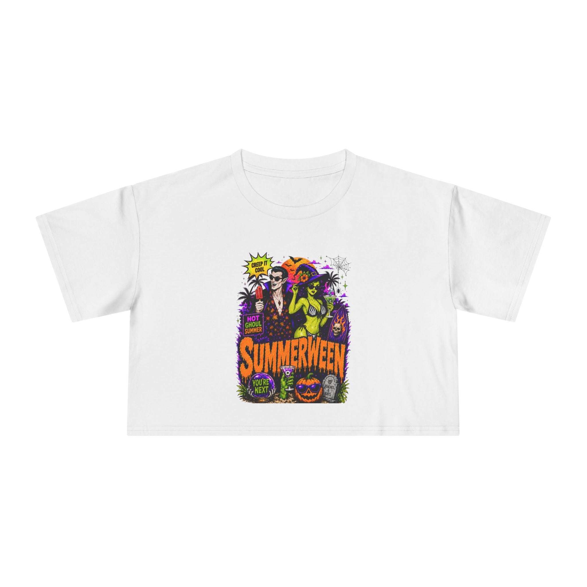 SummerweenGraphic Crop Top