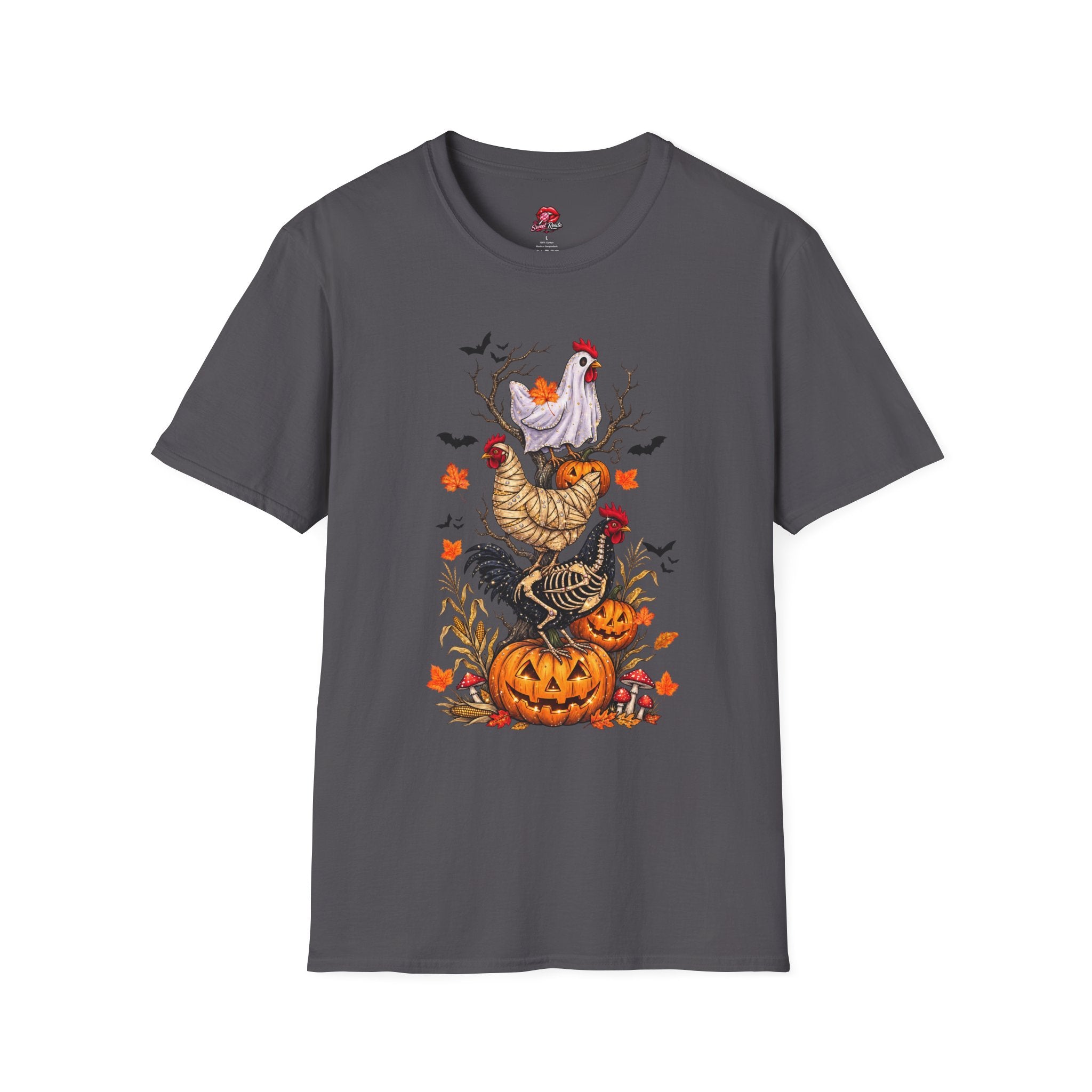 Halloween Chicken Stack T-Shirt