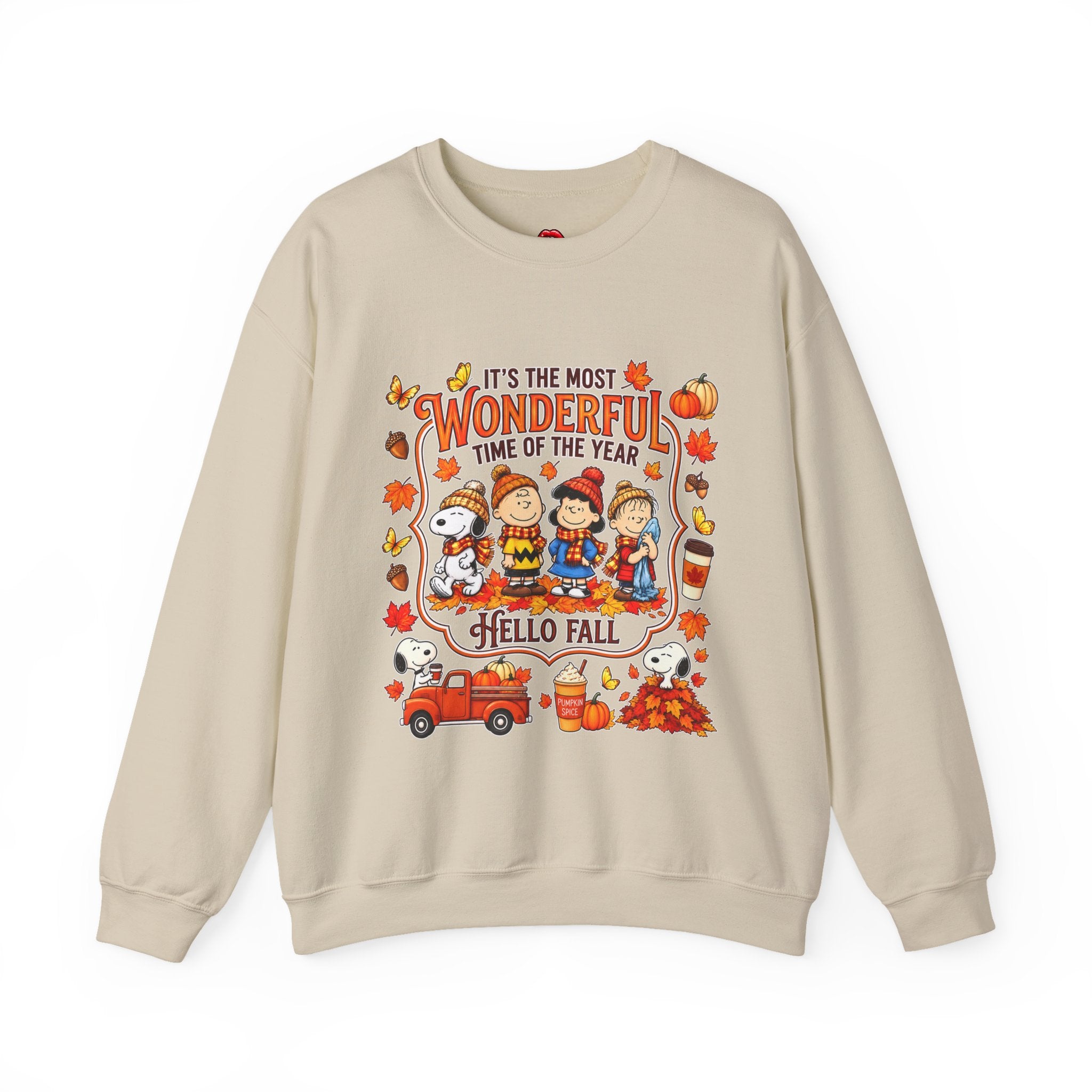 Peanuts Fall Unisex Heavy Blend™ Crewneck Sweatshirt