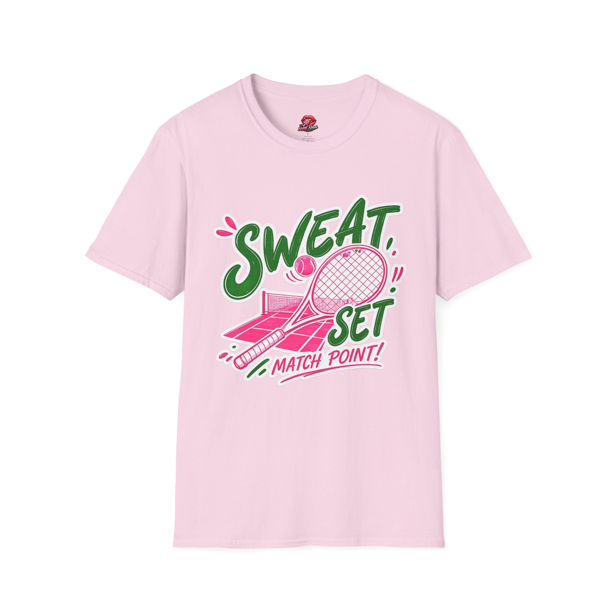 Sweat, Set, Match Point! Tennis Tee