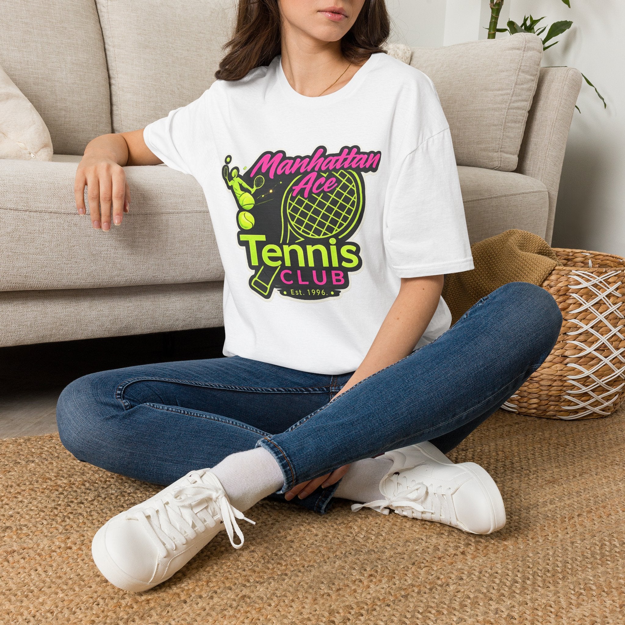 Manhattan Ace Tennis Club Logo Tee