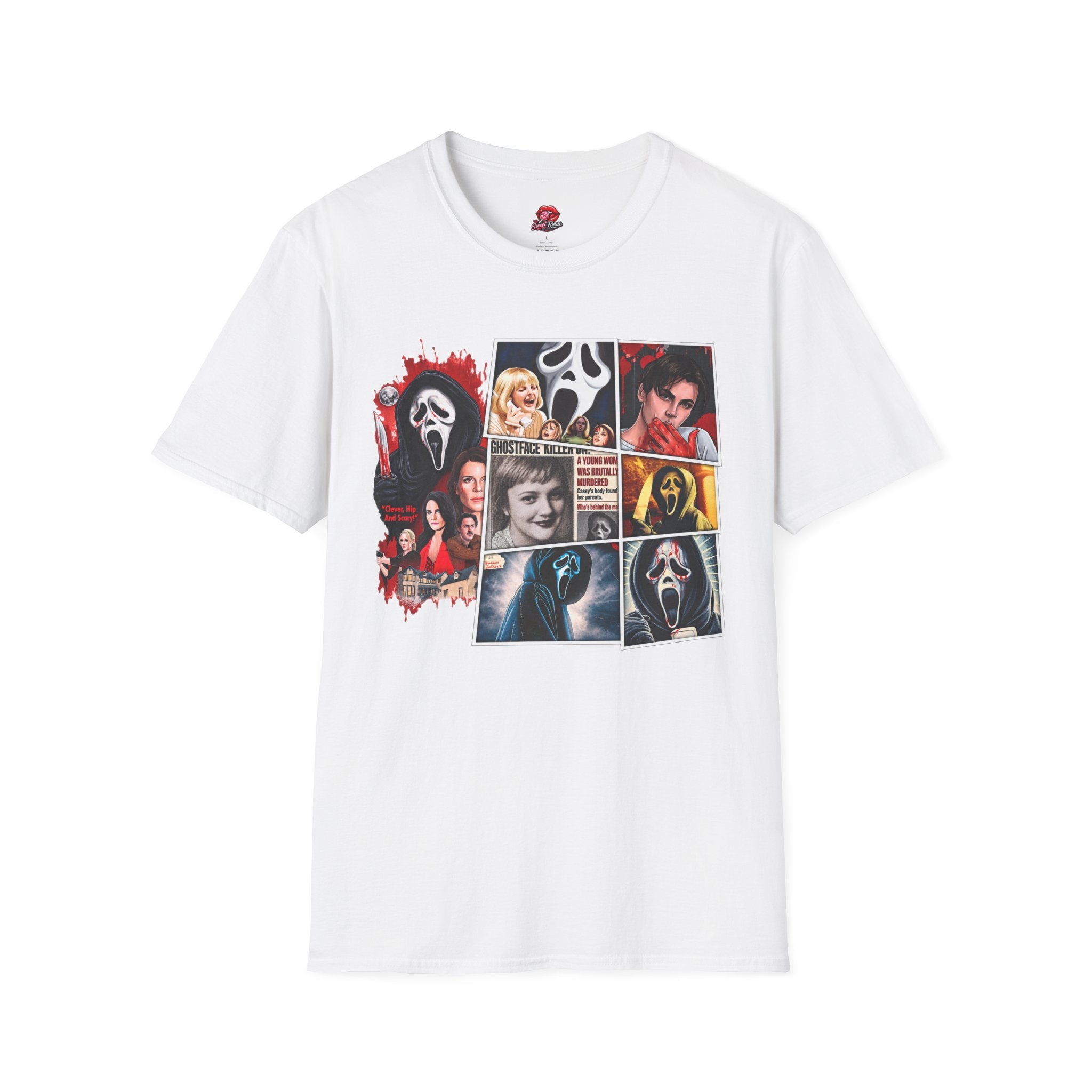 Horror Movie Collage T-Shirt