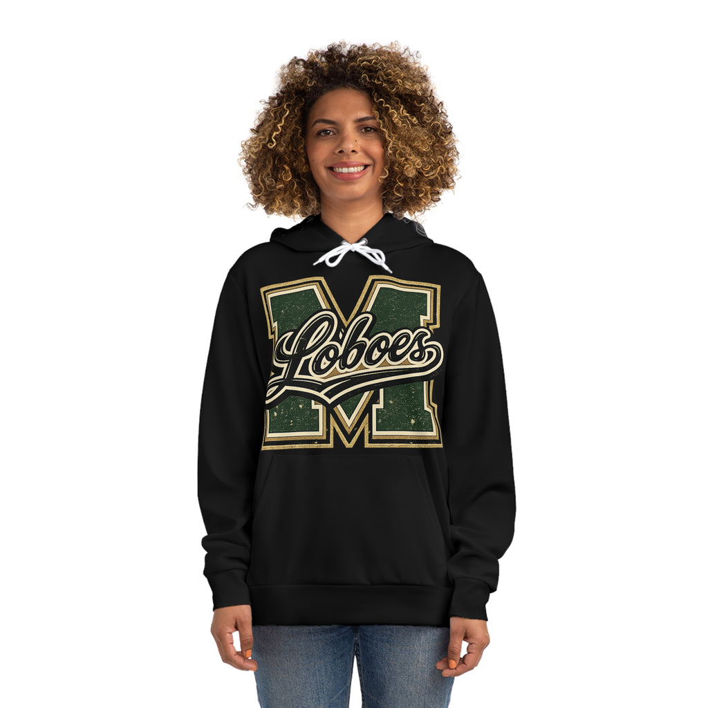 Loboes Vintage Letterman Hoodie