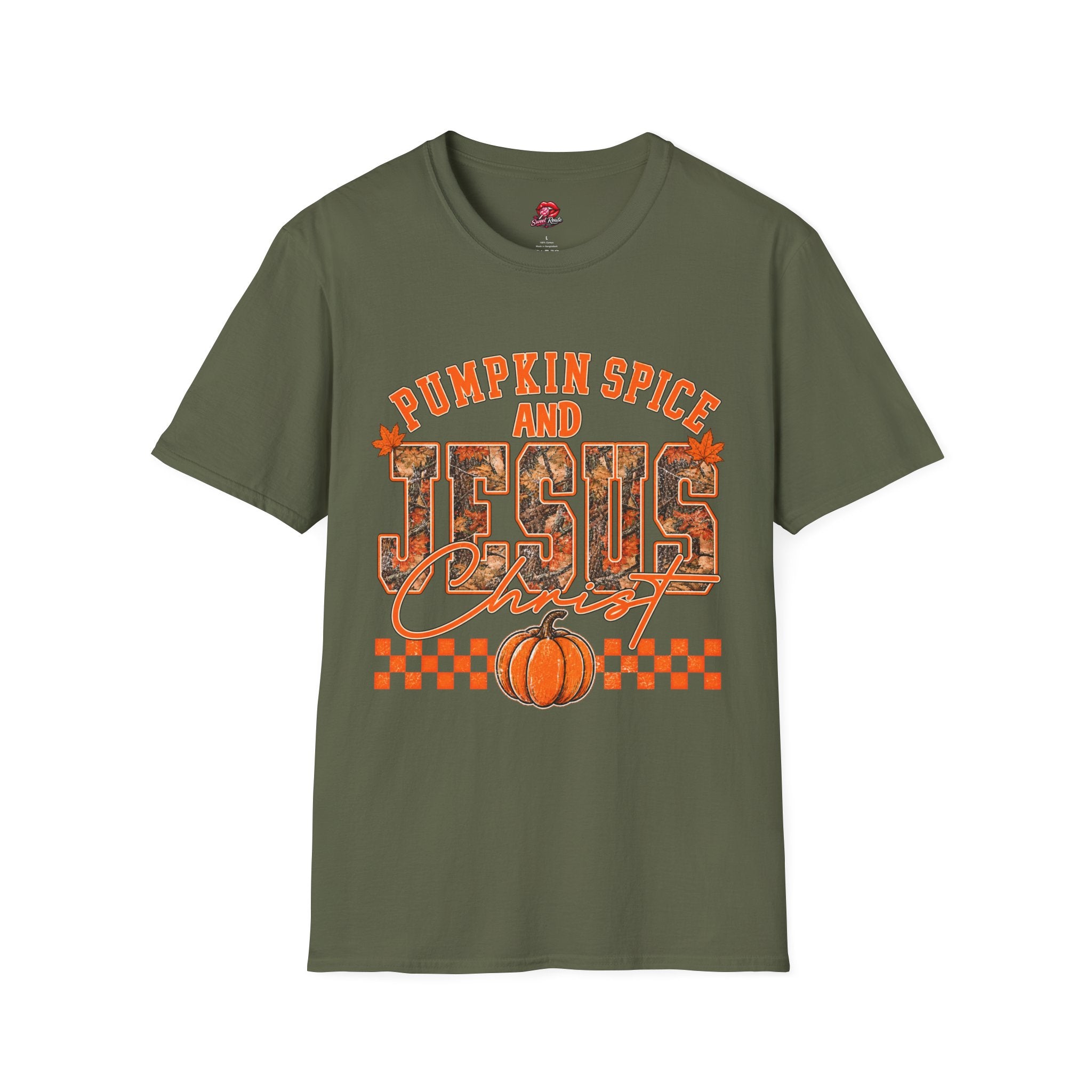 Pumpkin Spice and Jesus Fall Tee