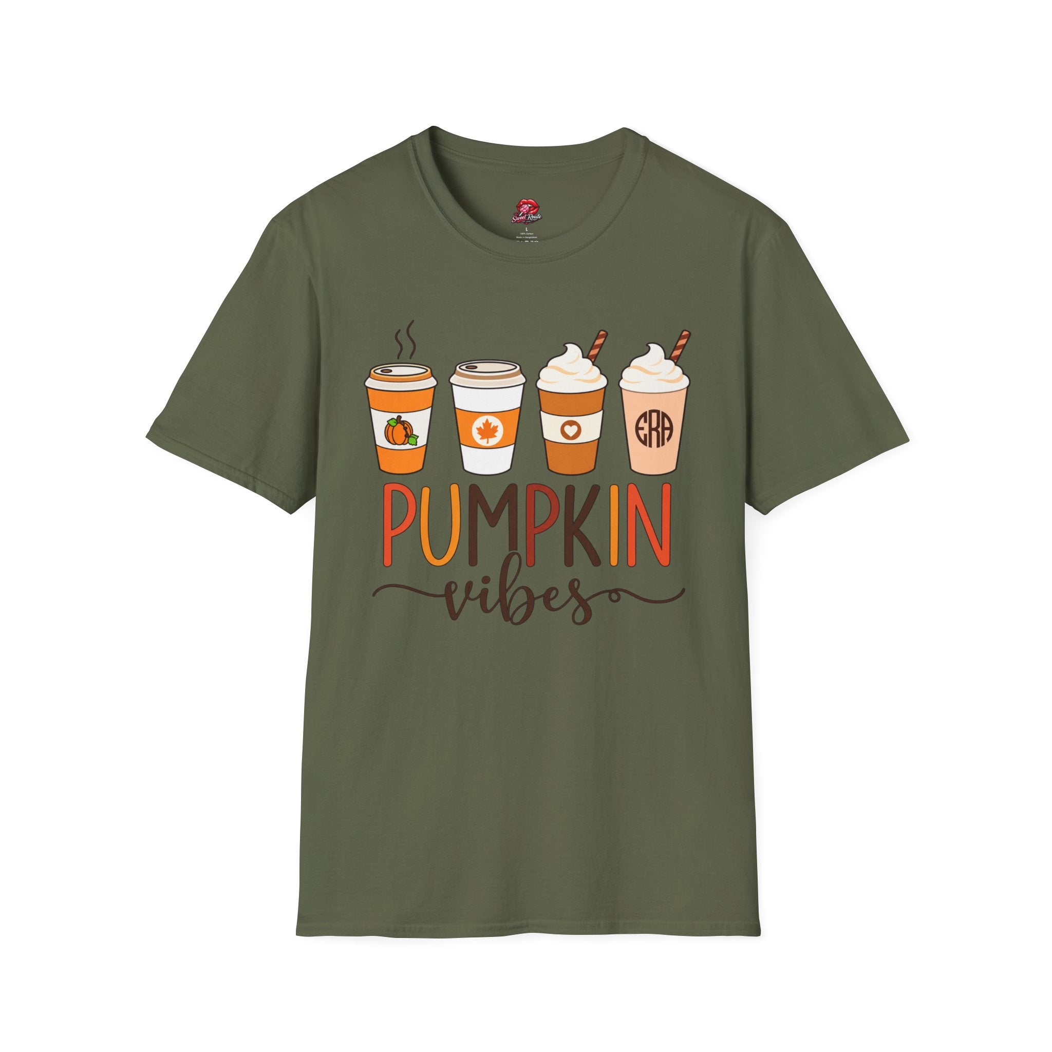 Fall Coffee Pumpkin Vibes Tee