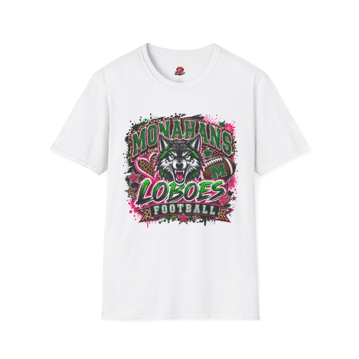 Monahans Loboes Football T‑Shirt
