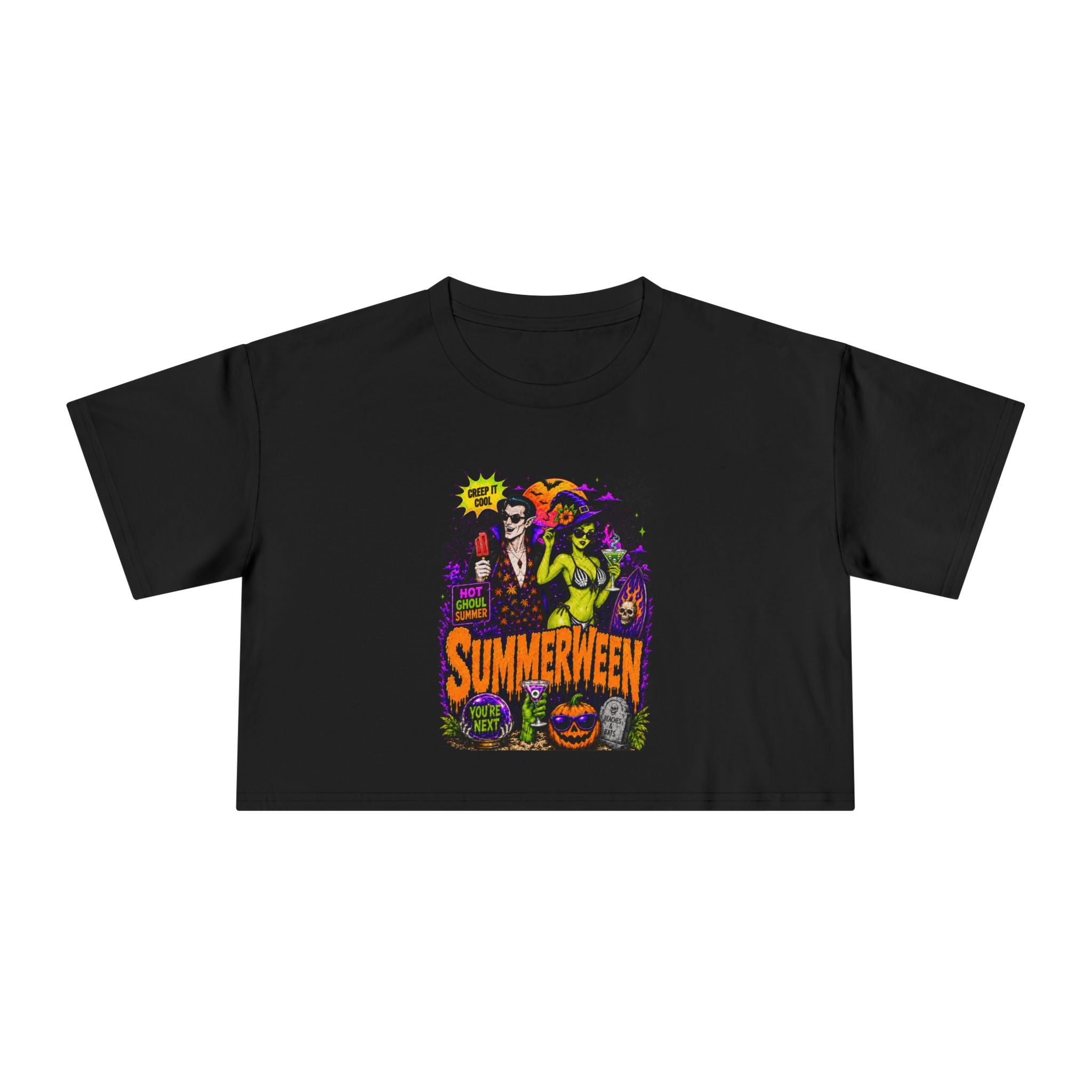 SummerweenGraphic Crop Top