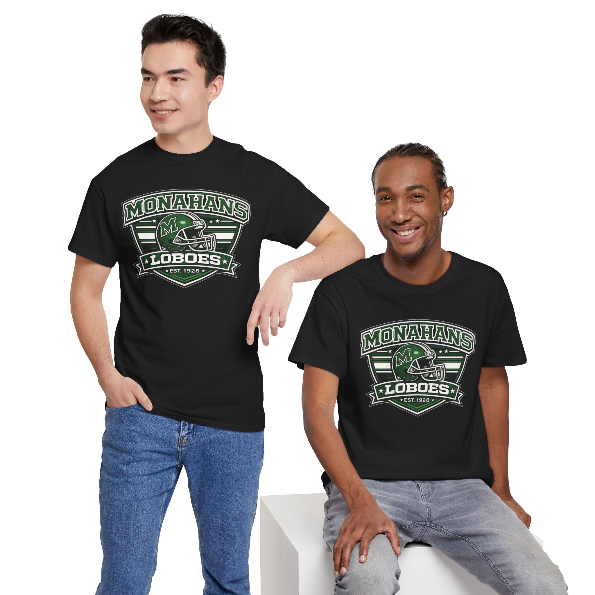 Monahans Loboes Football Logo Tee