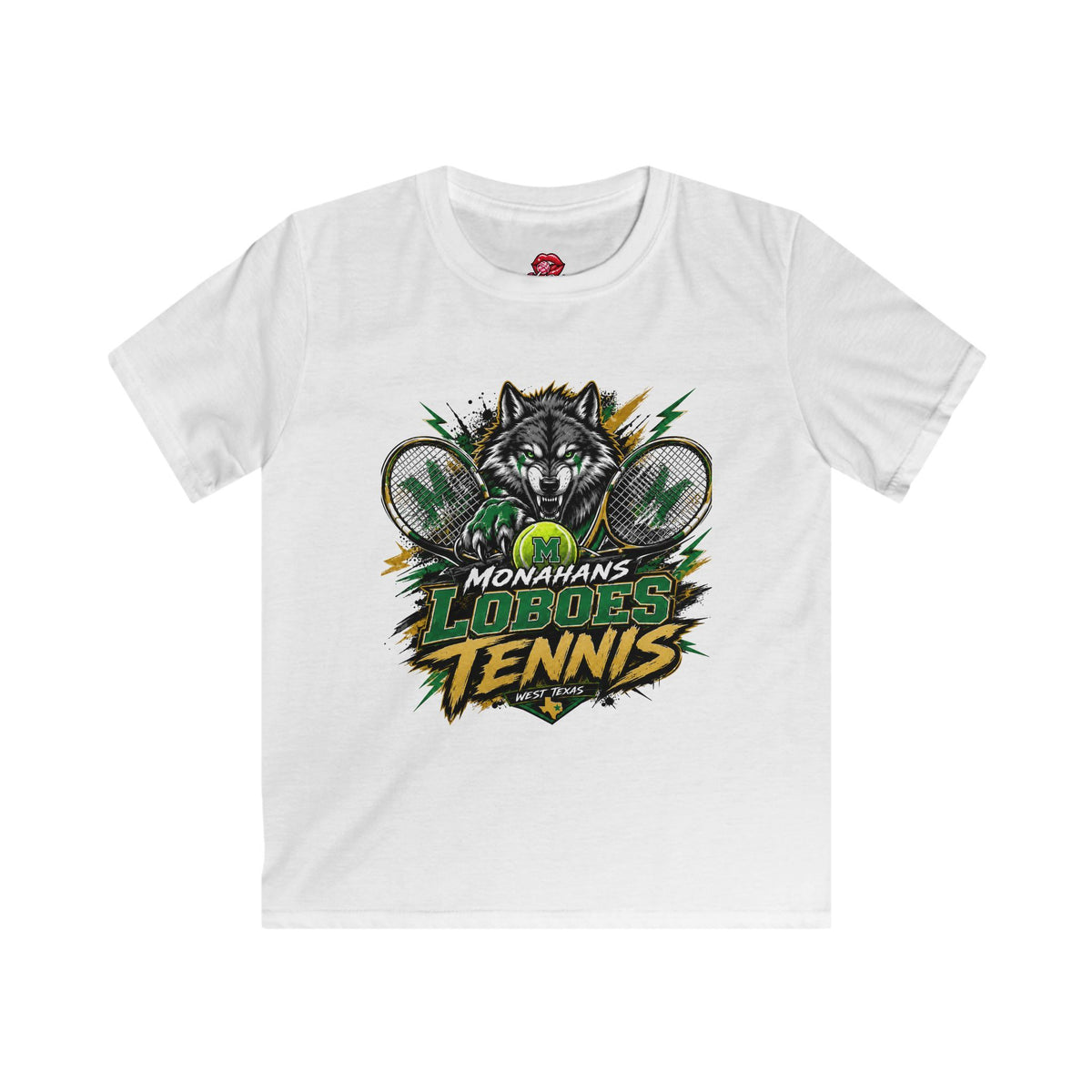 Monahans Loboes Tennis Kids Shirt