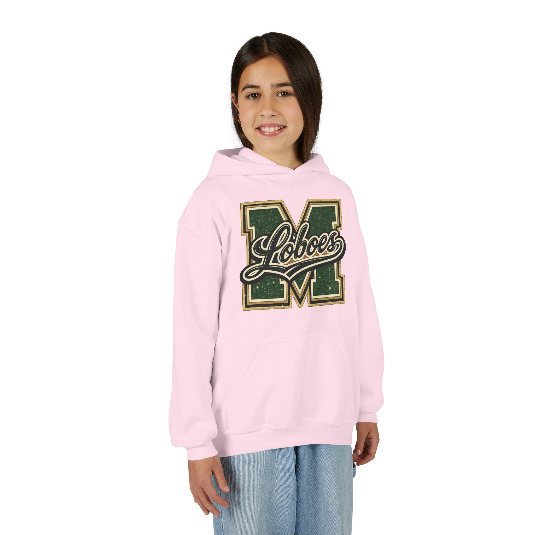 Youth Loboes M Letter Hoodie