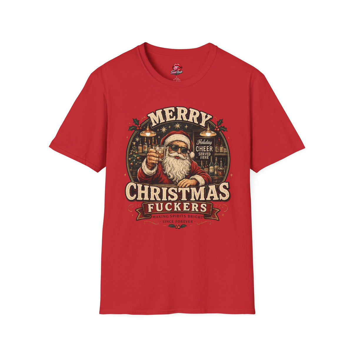 Merry Christmas Santa Illustration T-Shirt