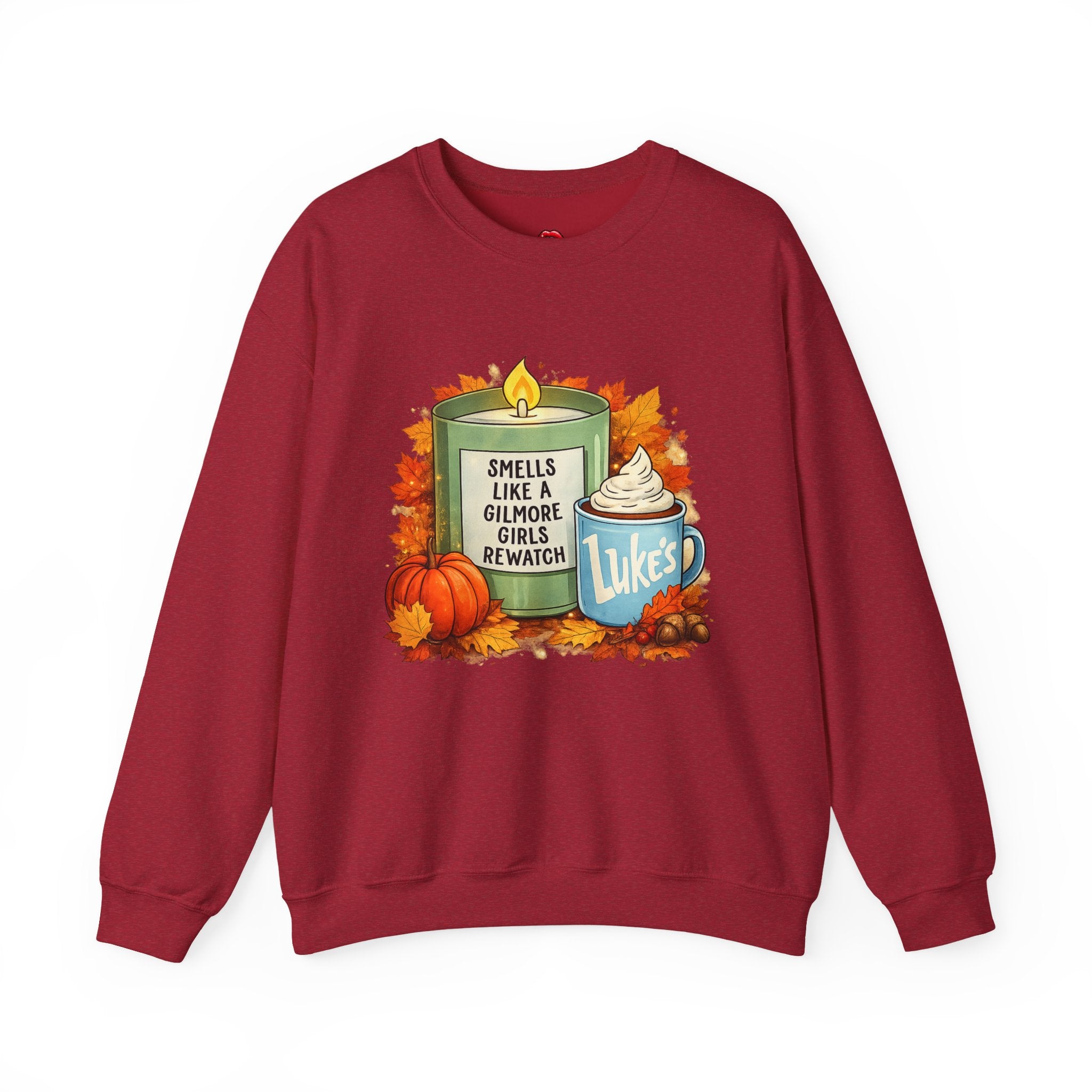 Smells Like  Fall Candle & Luke's Coffee Sweatshirt