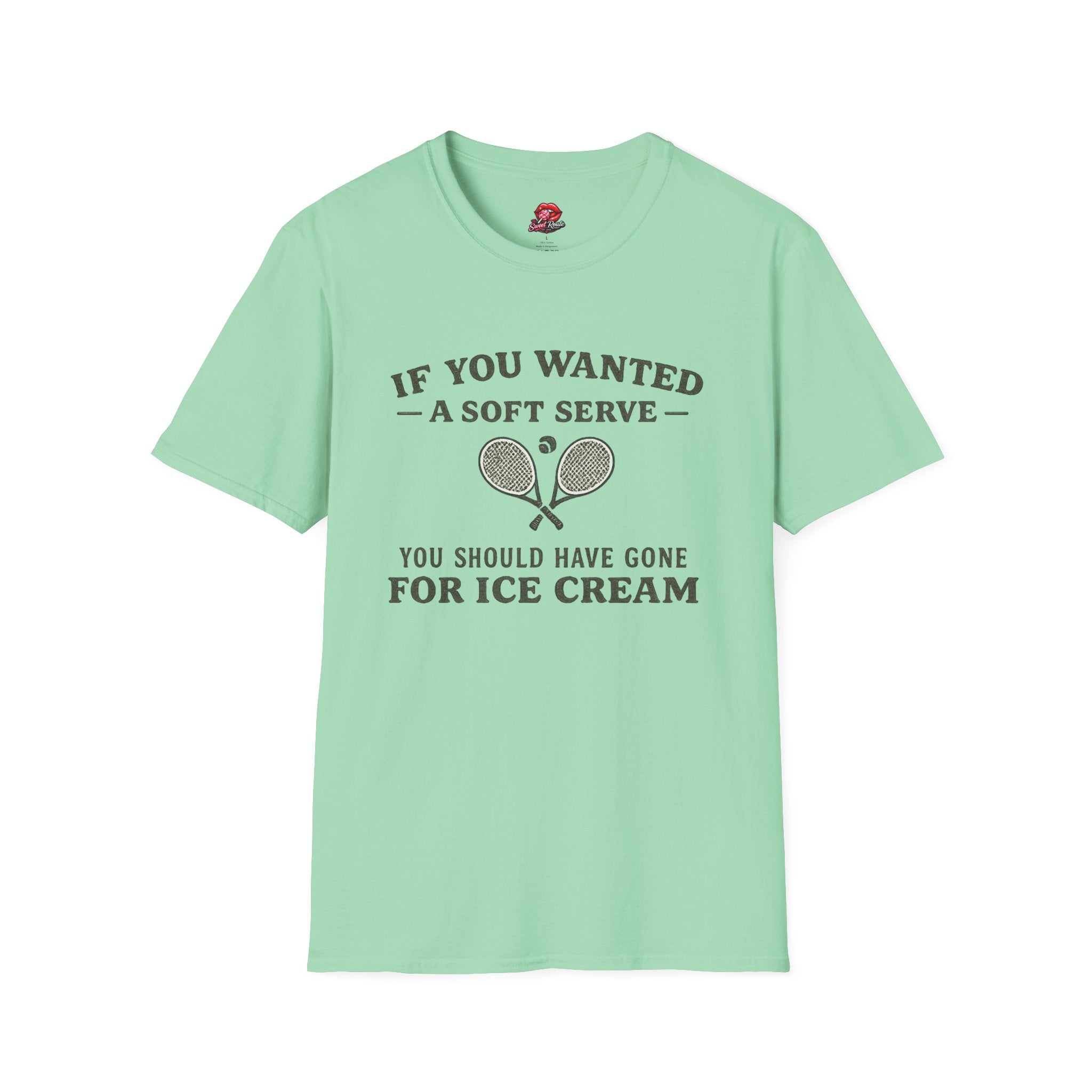 If You Wanted a Soft Serve Tennis TShirt