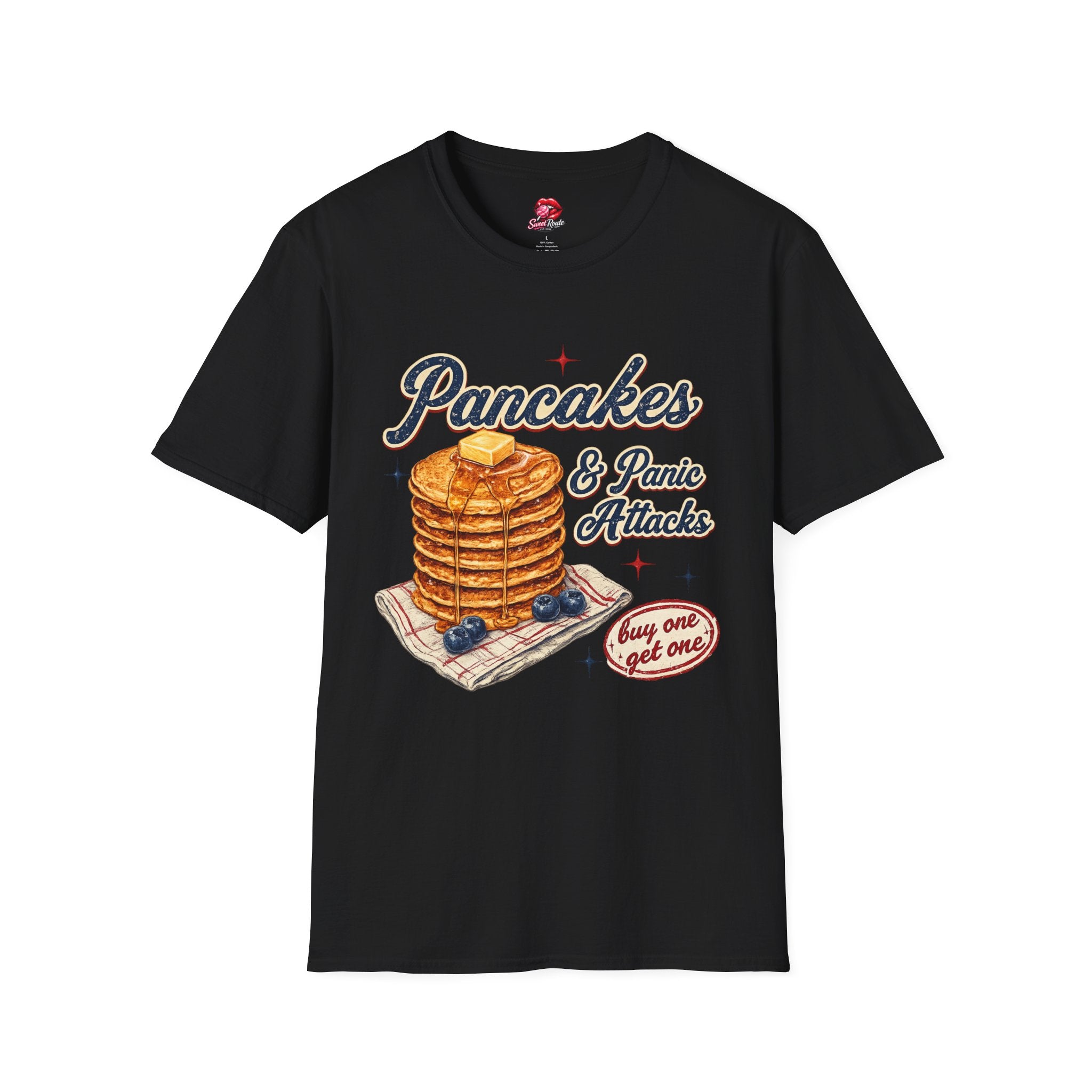 Pancakes & Panic Attacks T-Shirt