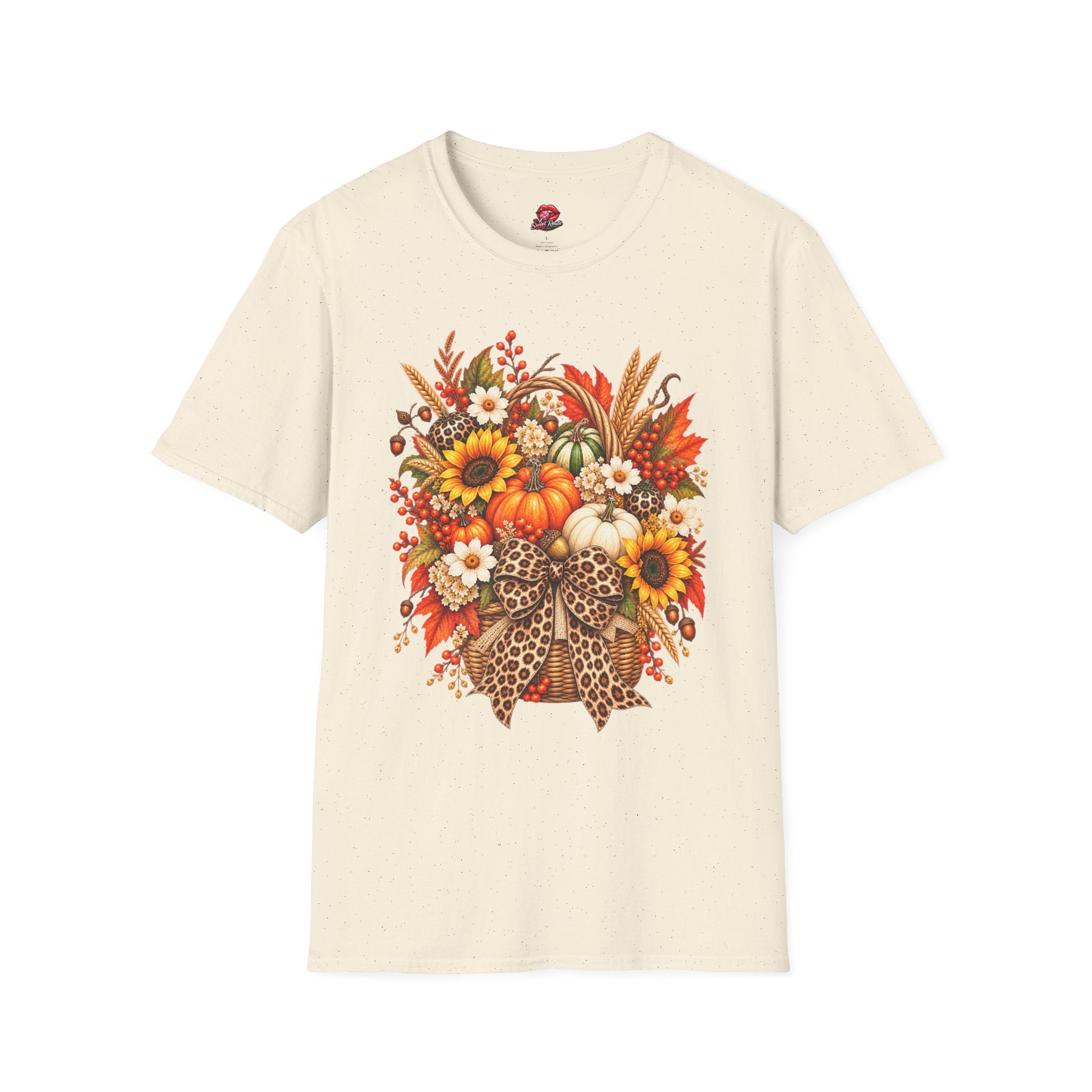 Pumpkins, Sunflowers & Fall Bouquet Tee