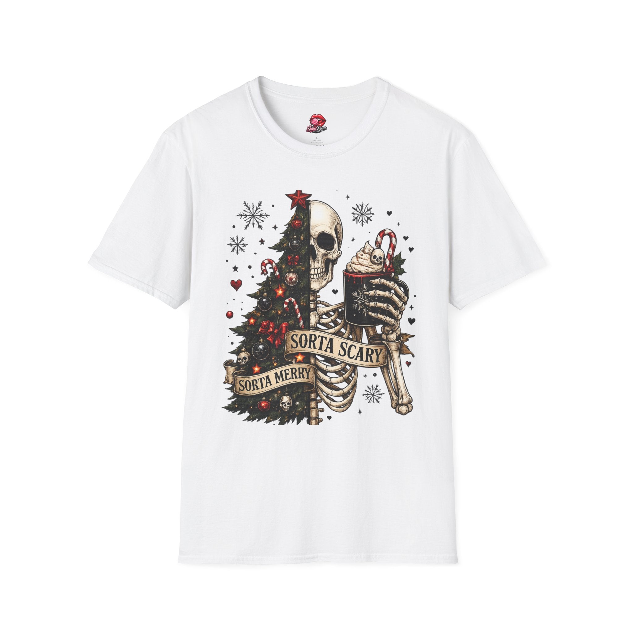 Skull Christmas Tree T-Shirt