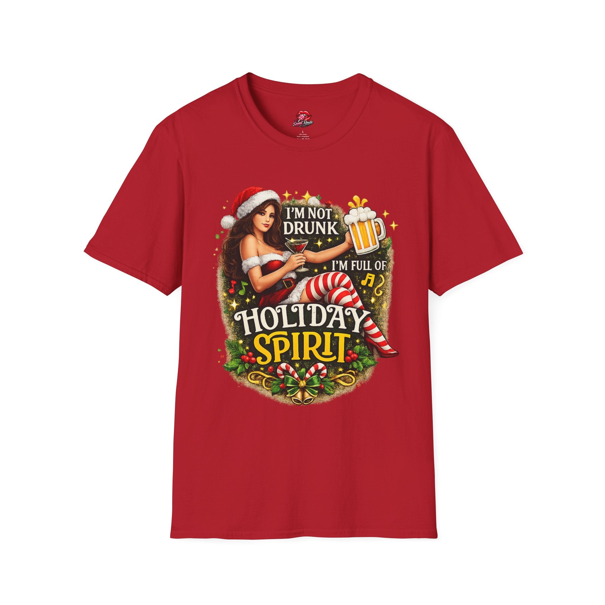 I'm Not Drunk I'm Full of Holiday Spirit T-Shirt