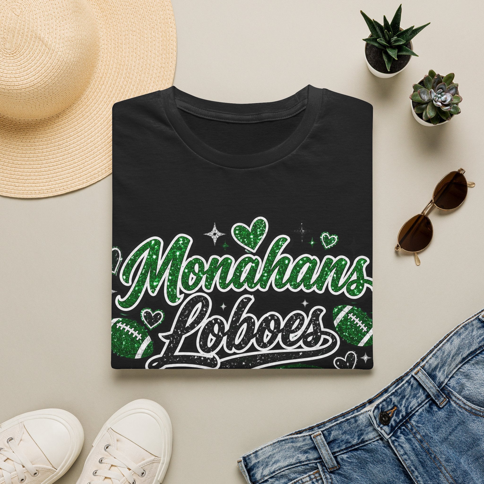 Monahans Loboes Football Team T-Shirt