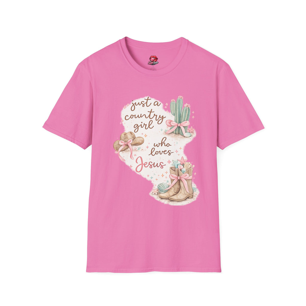 Just a Country Girl Who Loves Jesus T-Shirt
