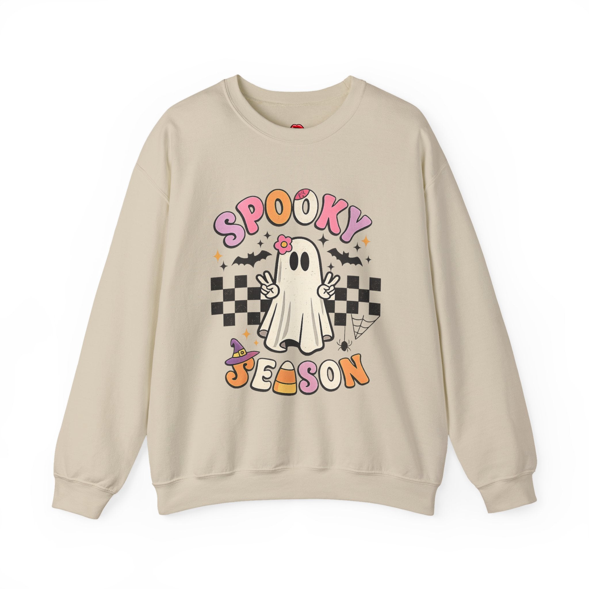 Spooky Season Ghost Crewneck Sweatshirt
