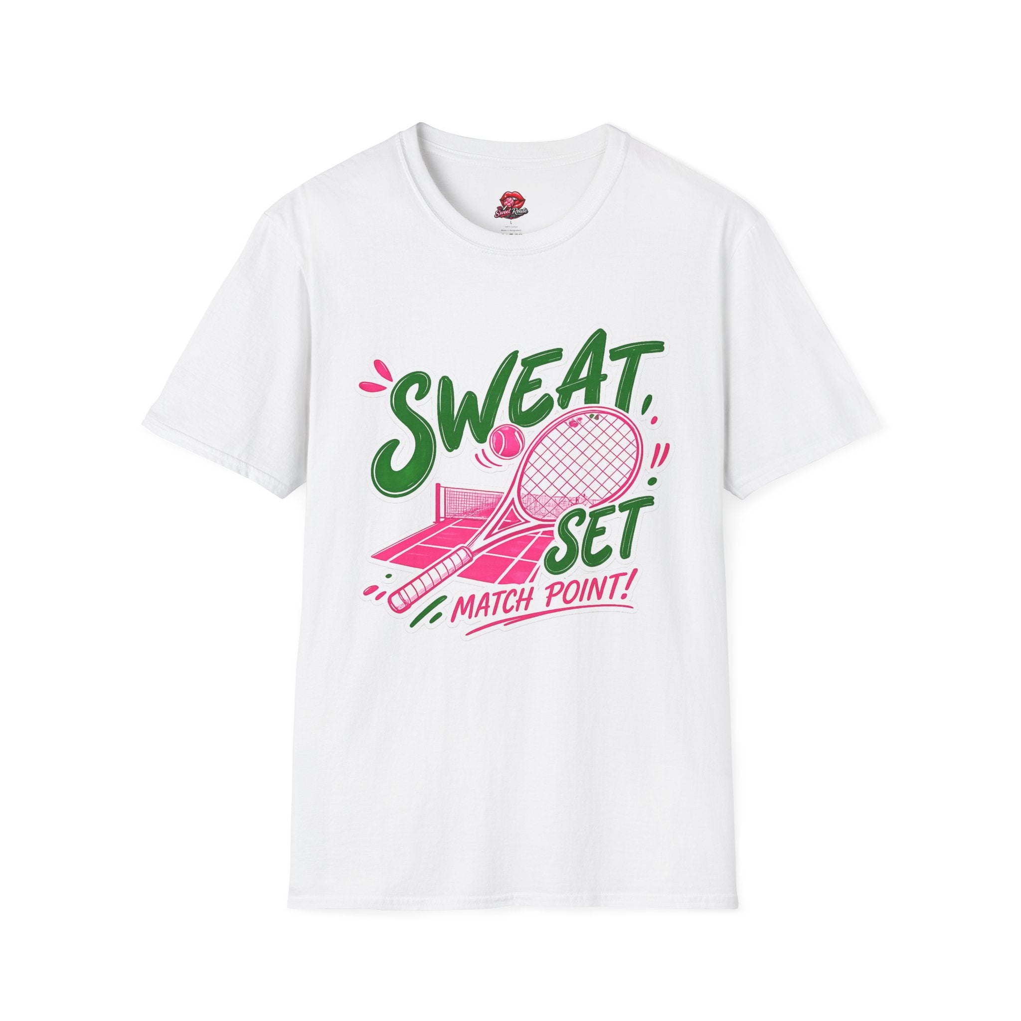 Sweat, Set, Match Point! Tennis Tee