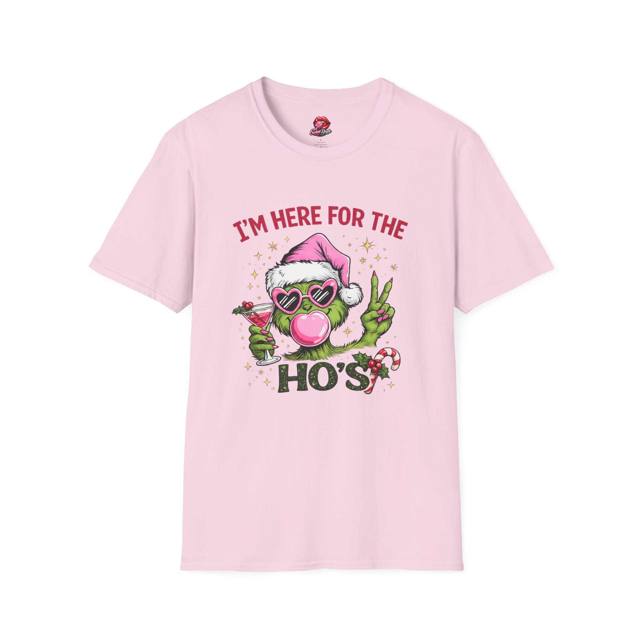 I’m Here for the Ho’s Funny Holiday Tee