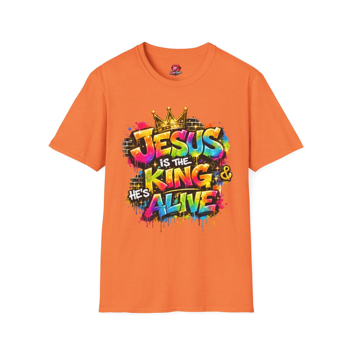 Jesus Is The King graffiti T-Shirt
