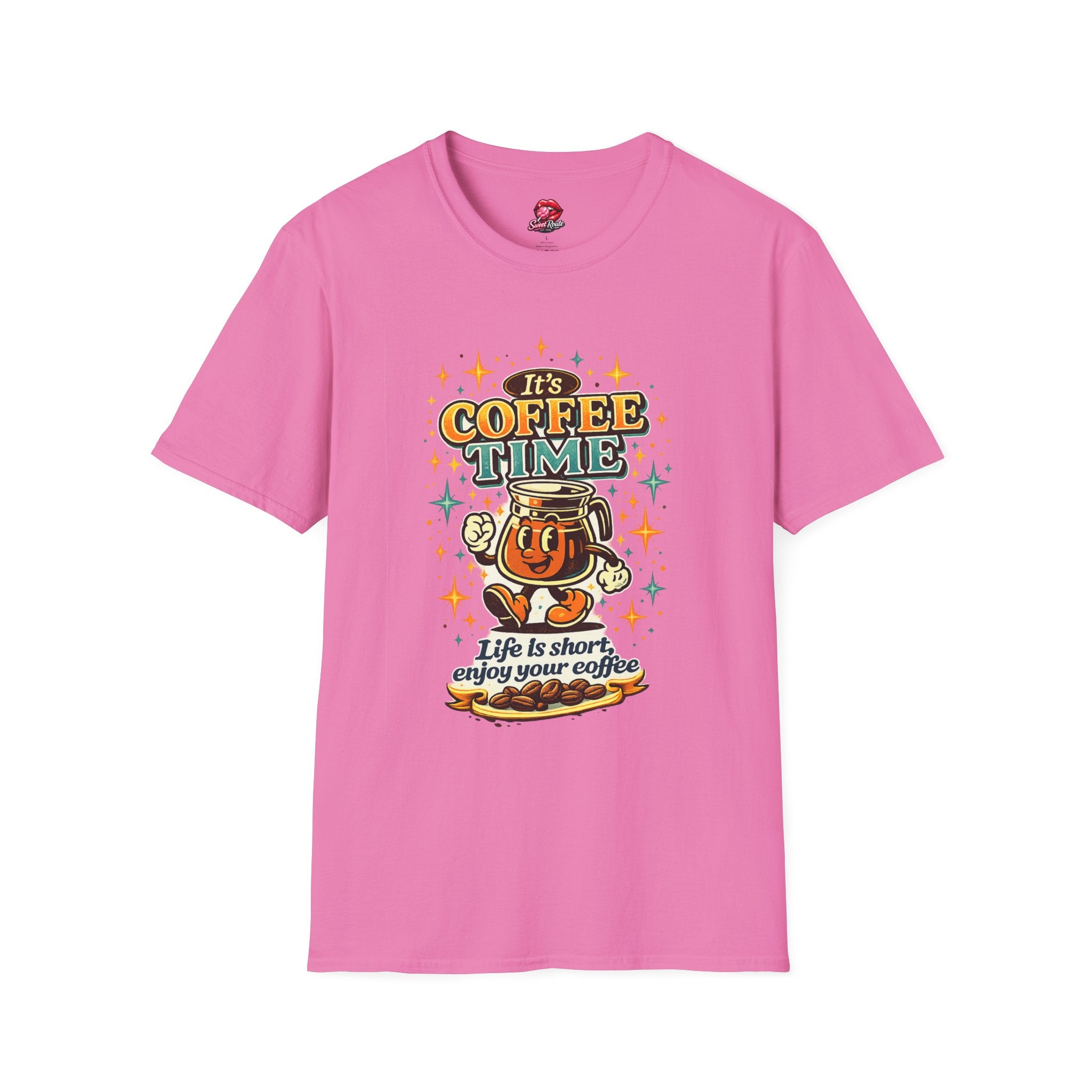 It’s Coffee Time Retro Coffee T-Shirt