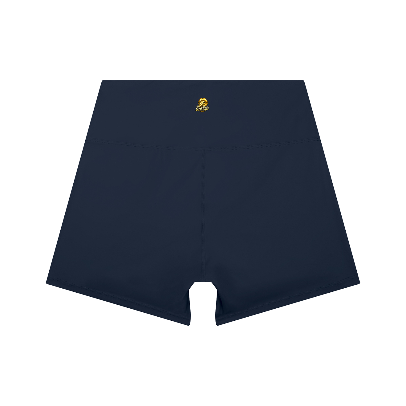 Sweet Route Women’s High-Waist Color Block Yoga Shorts