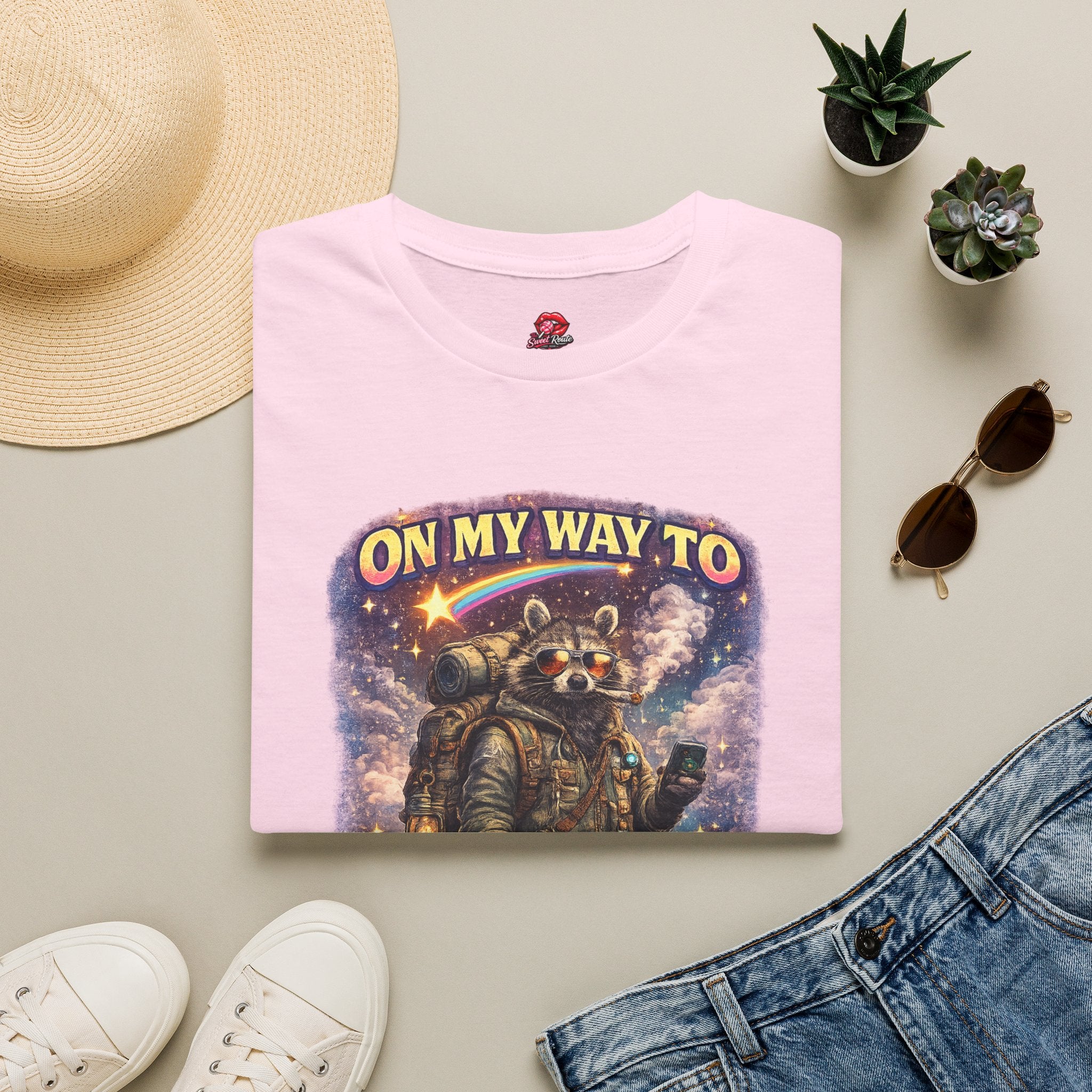 On My Way to Make the Vibe Weird Graphic Tee