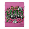 Loboes Volleyball Sherpa Fleece Blanket