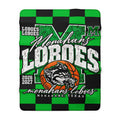 Monahans Loboes Sherpa Fleece Blanket
