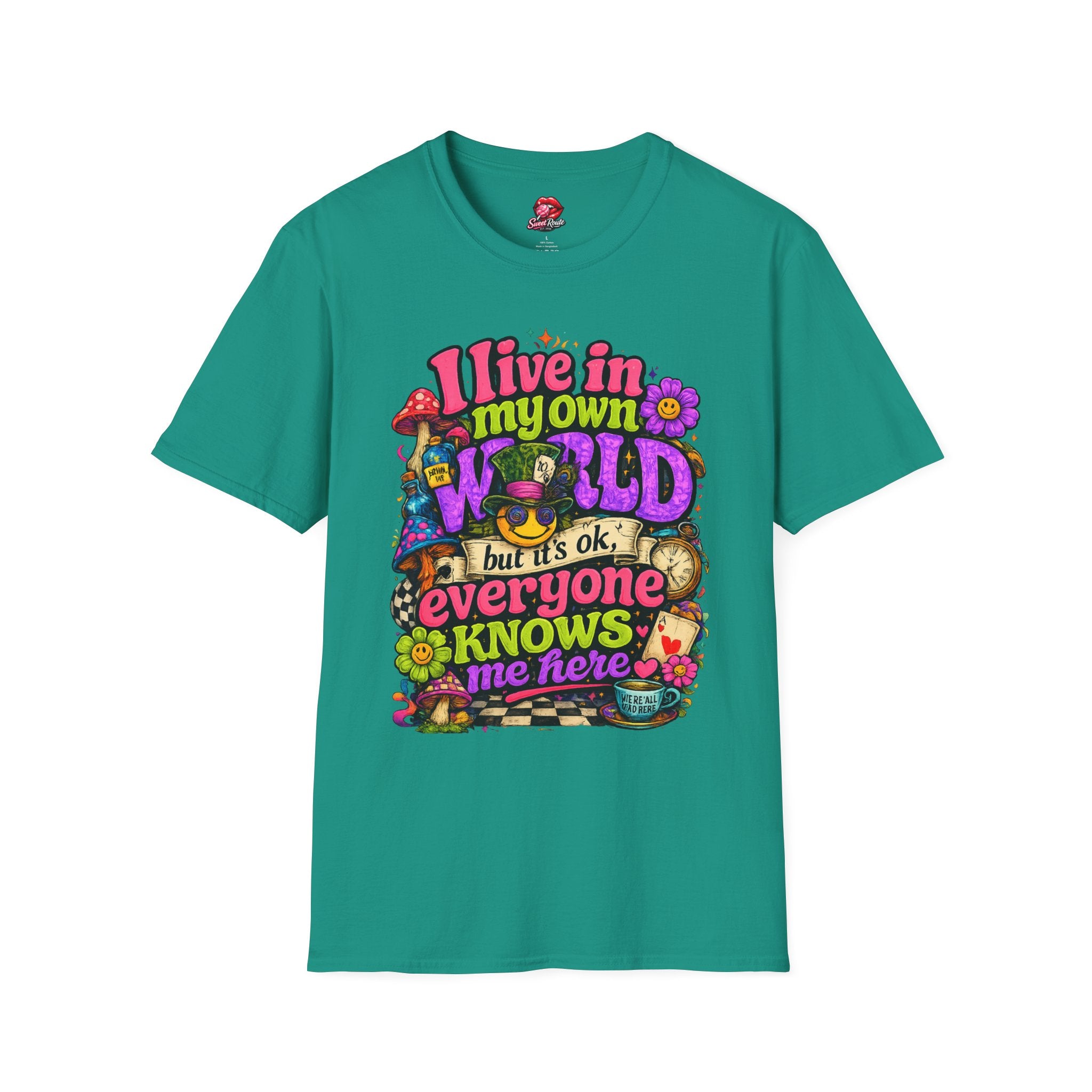 I Live In My Own World T-Shirt