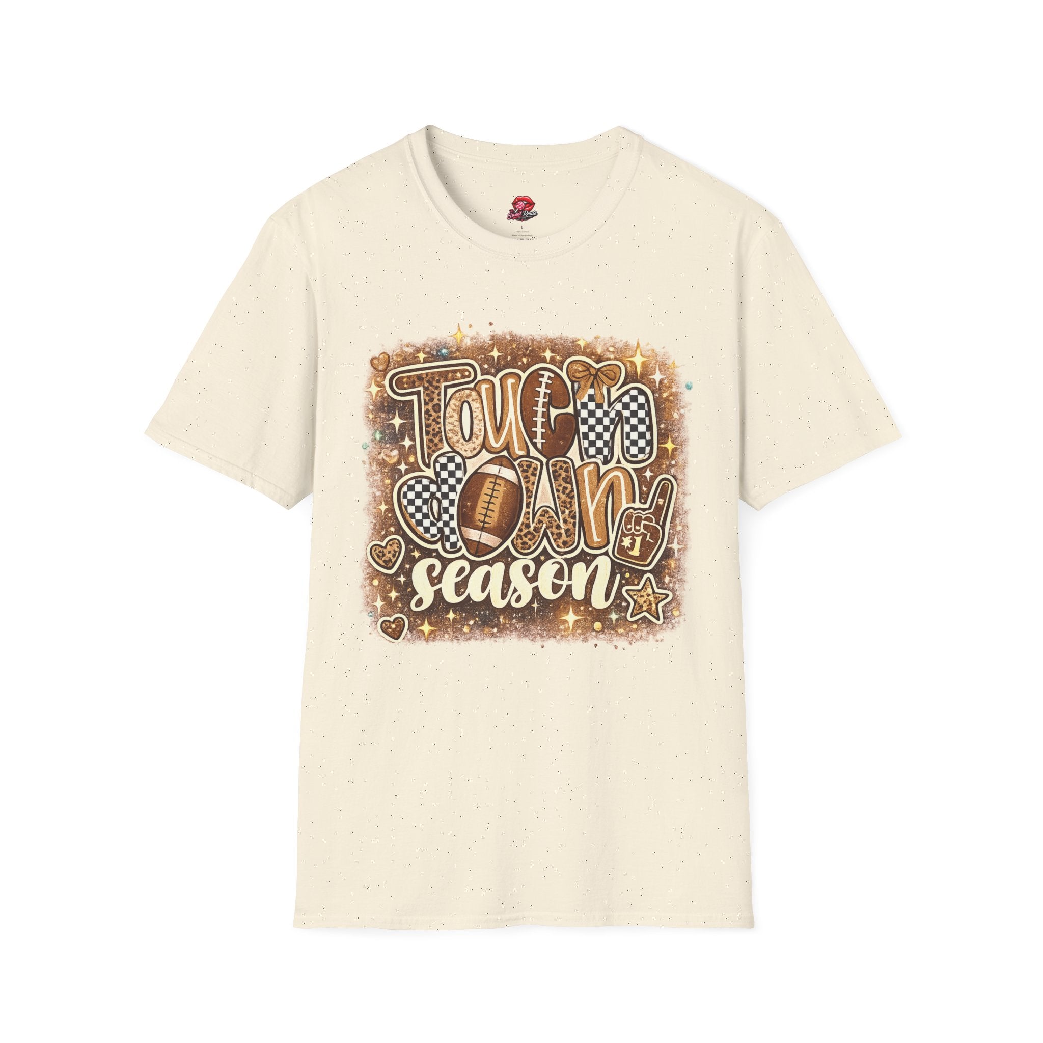 Touchdown Season Vintage Football T-Shirt | Retro Game Day Fall Tee | Football Fan Graphic Shirt