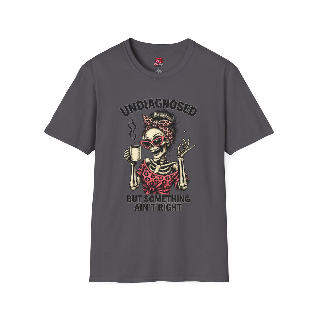 Undiagnosed Skull Lady Coffee Tee