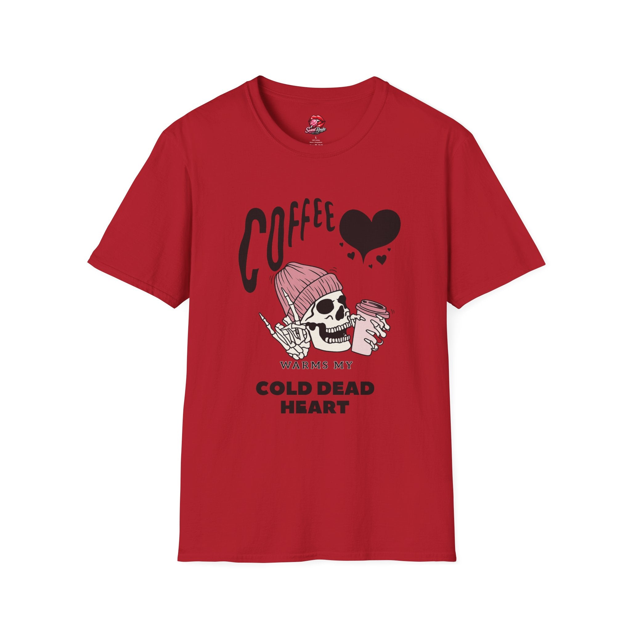 Coffee Warms My Cold Dead Heart Tee