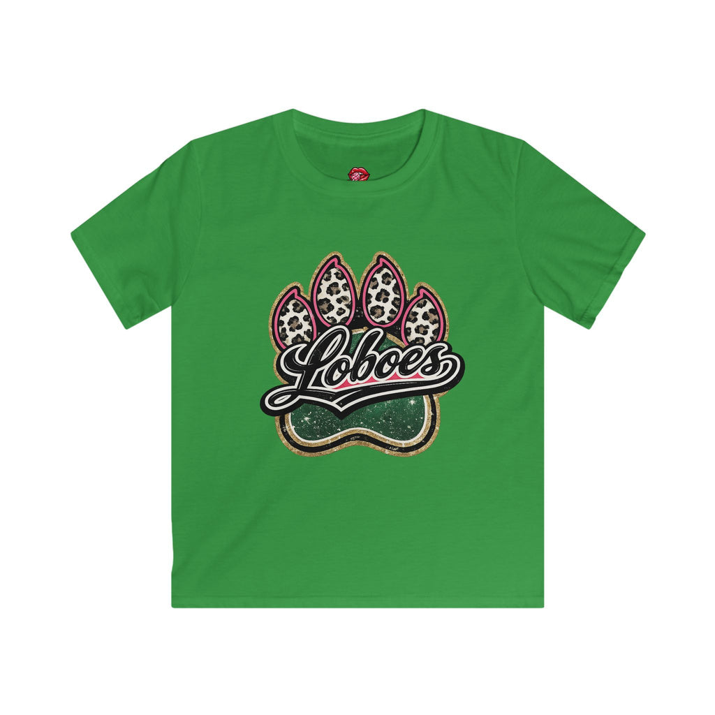 Kids Loboes Paw Print Tee