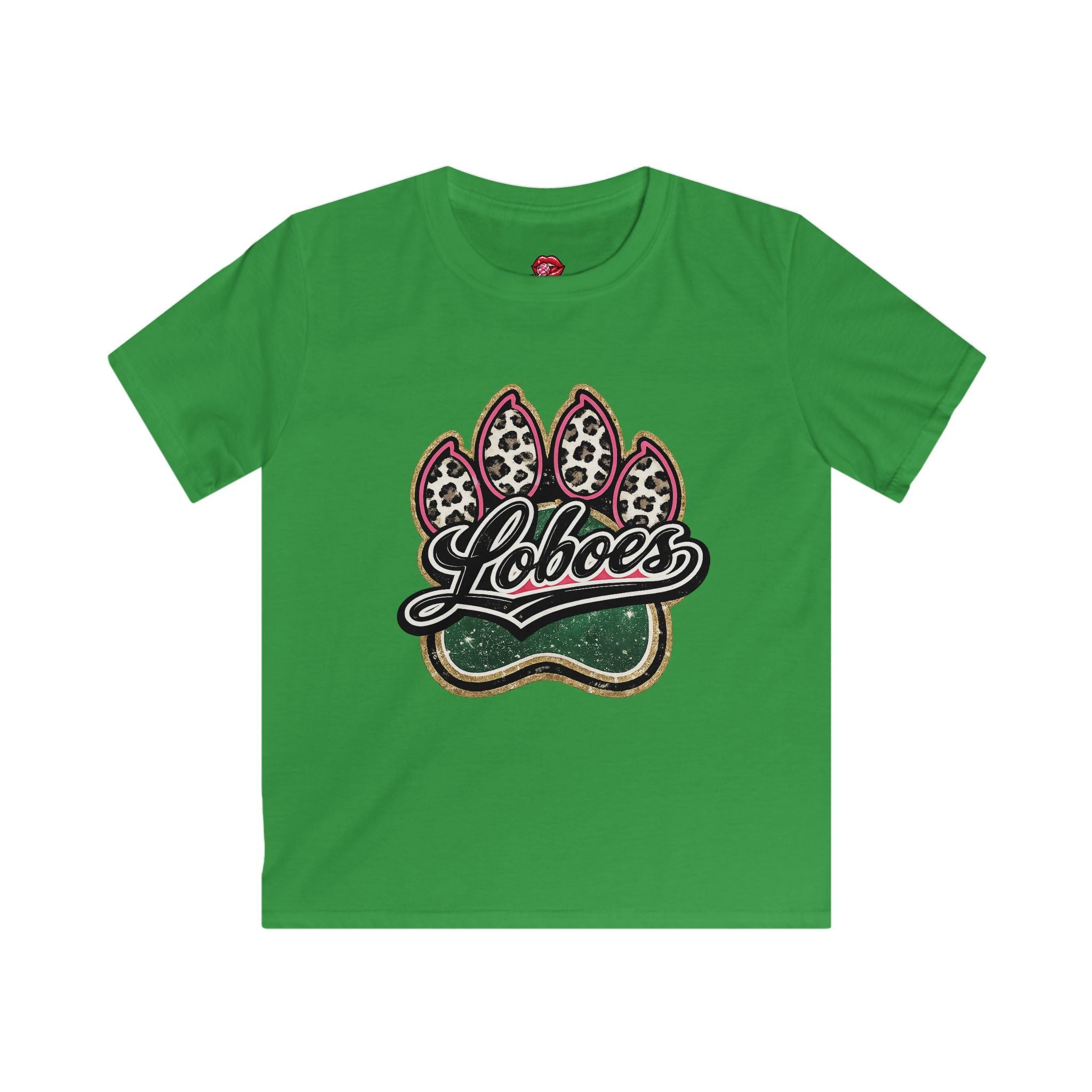 Kids Loboes Paw Print Tee
